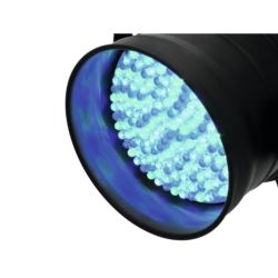 EUROLITE LED PAR-64 RGB srebrny 10mm krótki
